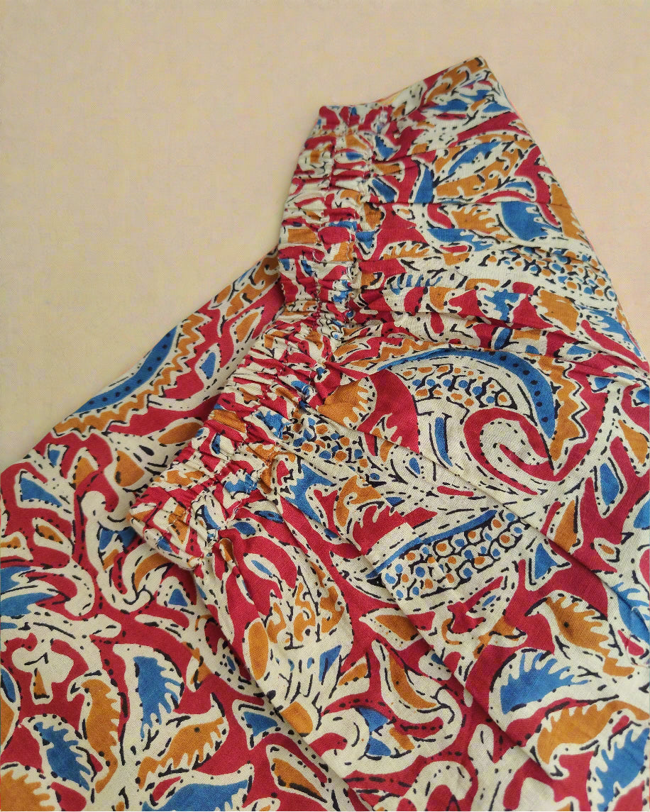 Girls Cotton Half Sleeve Boat Neck Pant | Trendy Summer Wear | SnugBug