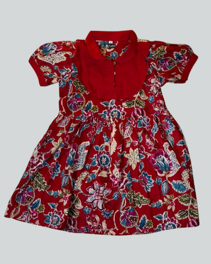 SnugBug Pure cotton girls frock for Summer