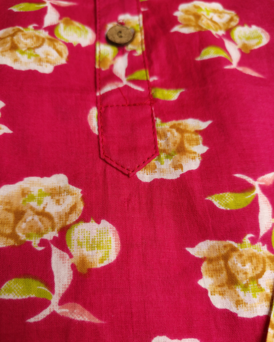 Pure cotton boys kurta pajama with jacket for festive , wedding or traditional wear in very soft fabric
