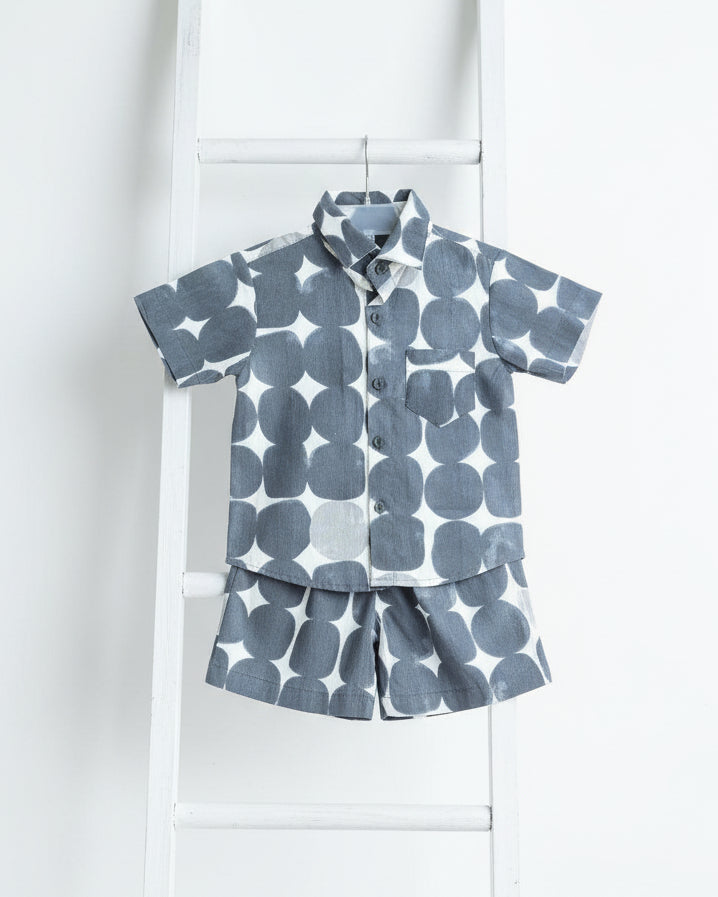 Pure Cotton Tie and Dye print Kids summer cotton Co-ord set hanging 