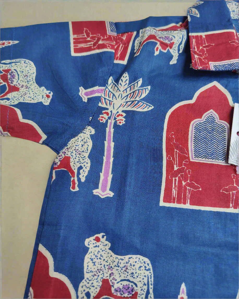 Kids cotton shorts set