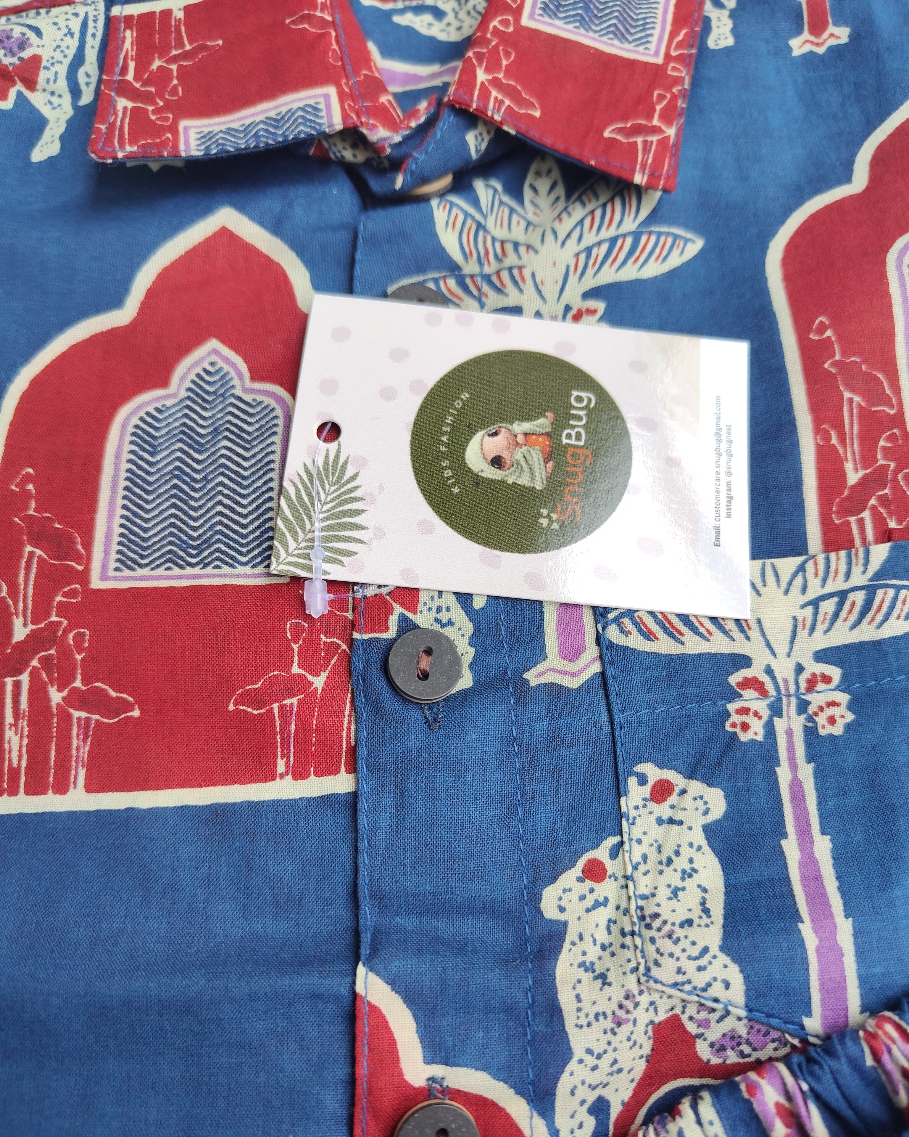 Kids Cotton Shorts Set