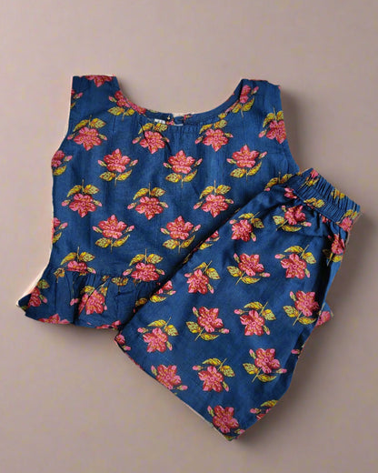 Girls Summer Cotton Co-ord Set
