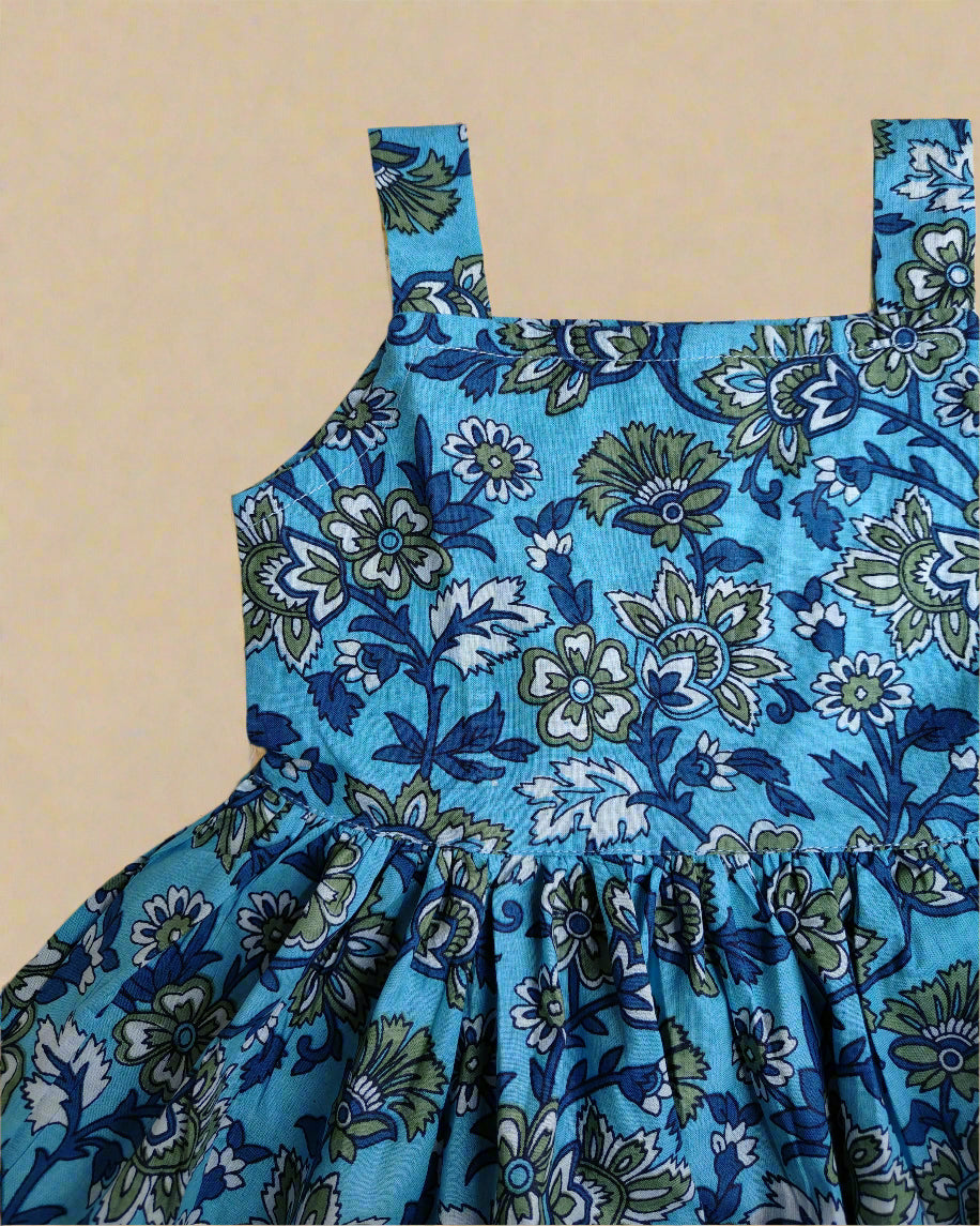 Girls Summer Sleeveless Cotton Comfortable Co-ord Set