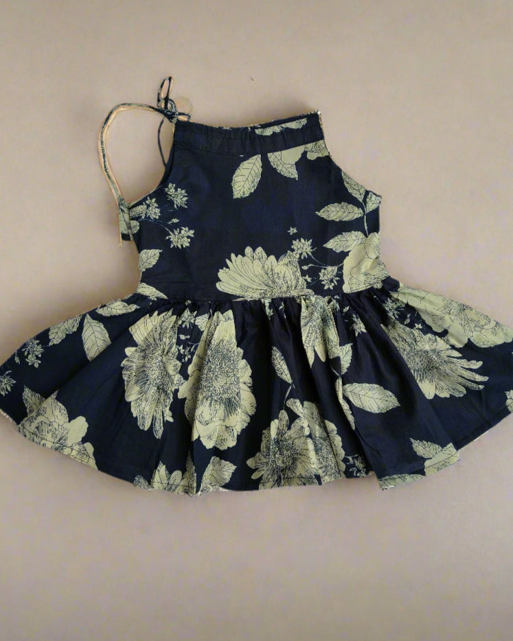 SnugBug Sleeveless Summer Cotton Frock for Girls 