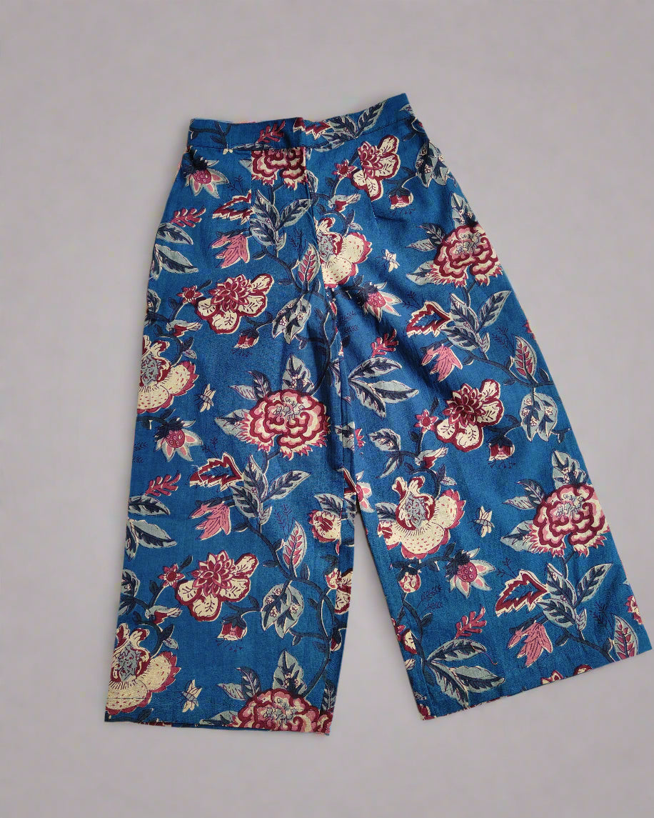 SnugBug Girls Summer Cotton Peplum Top and Pant