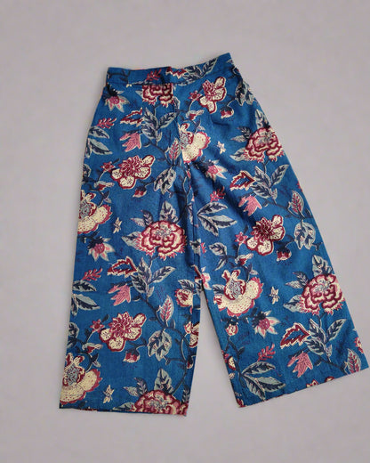 SnugBug Girls Summer Cotton Peplum Top and Pant