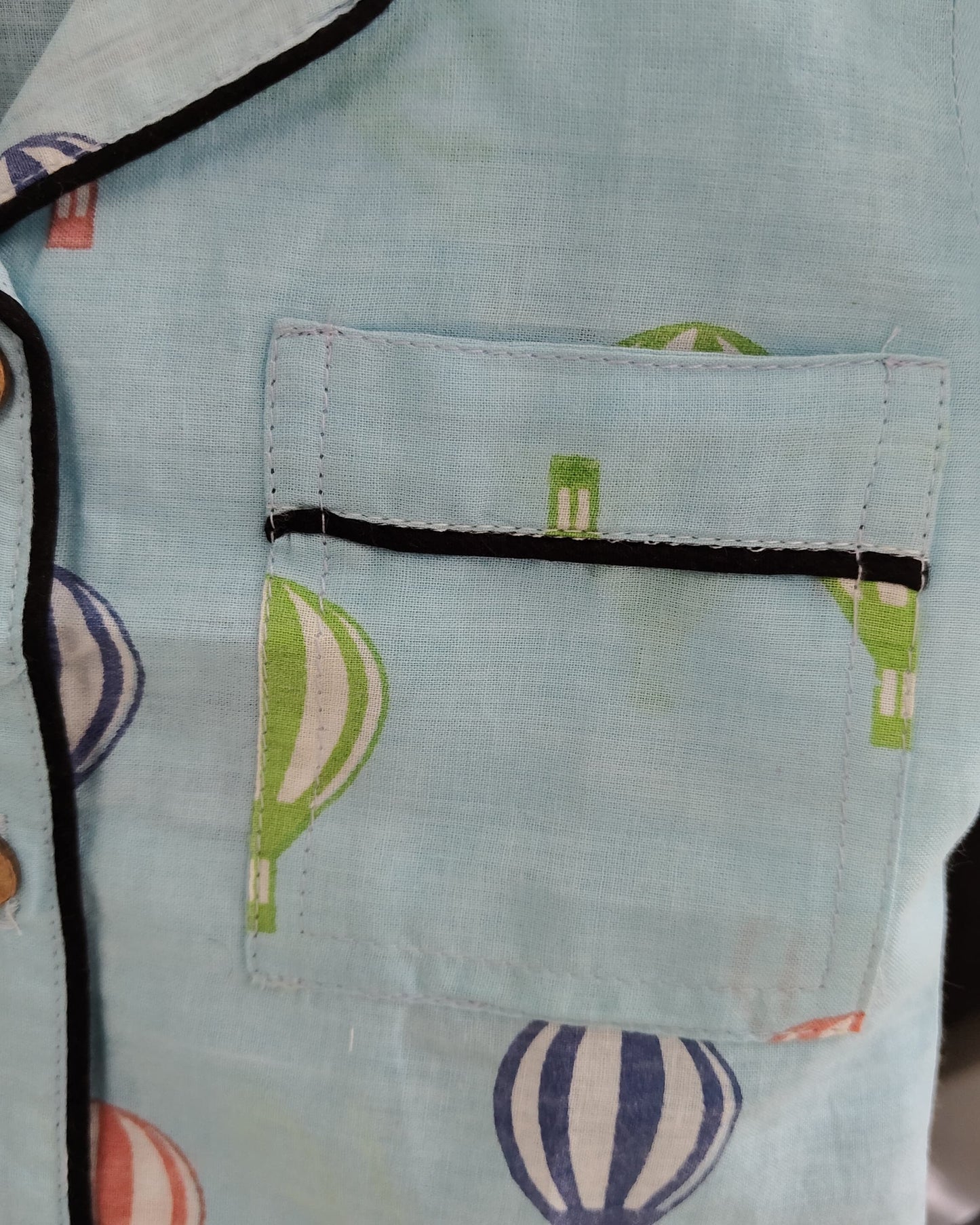 Kids cotton night suit for summer