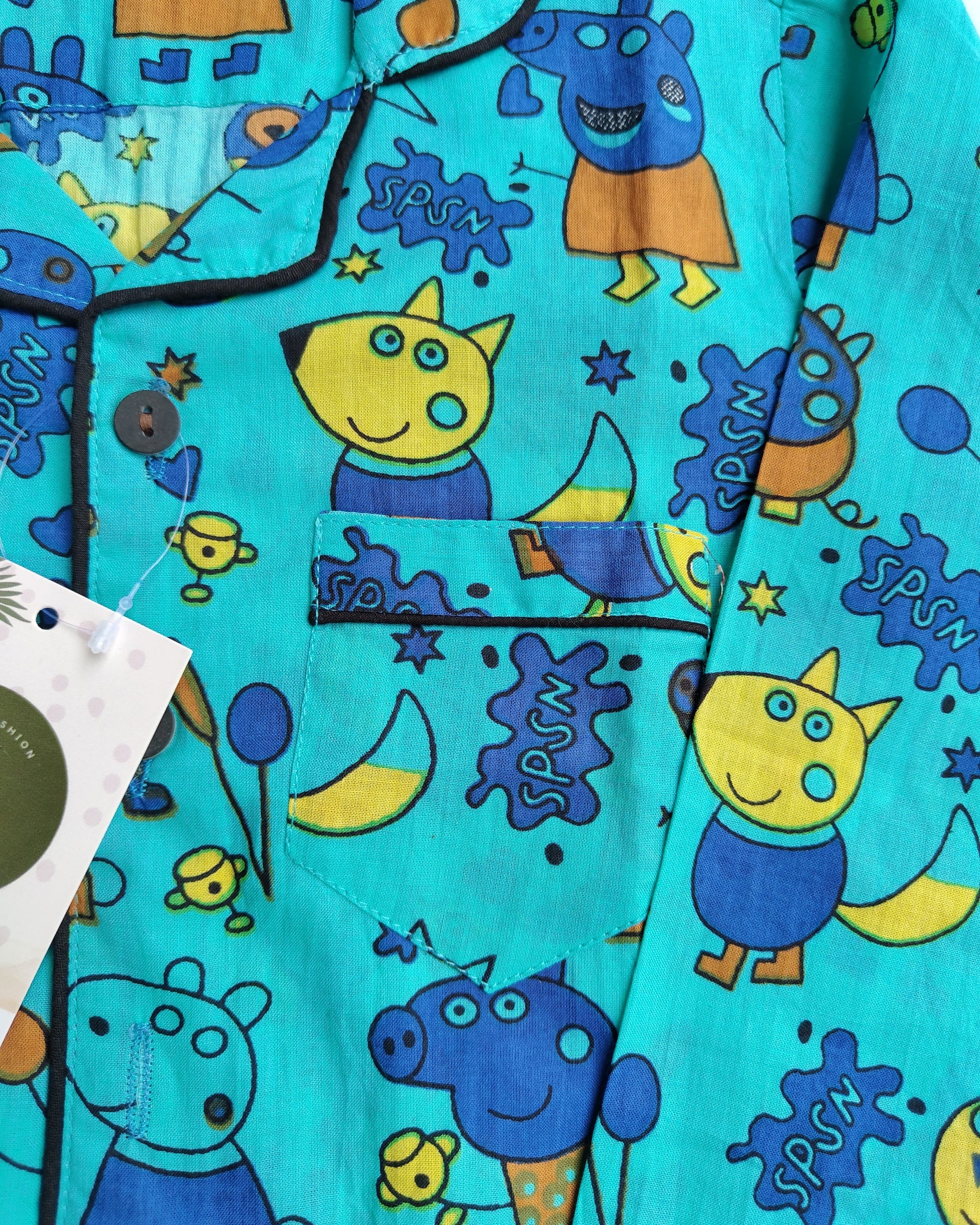 Kids Cotton full sleeve Night Suit