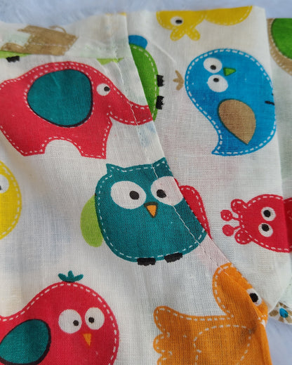 SnugBug_Bird printed cotton shirt