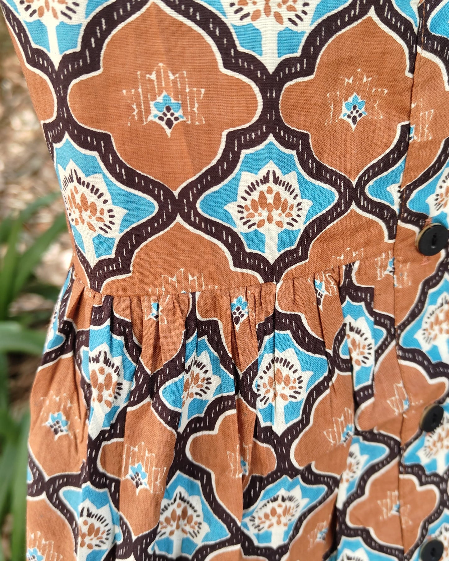 SnugBug Summer Classic Printed Cotton Dress